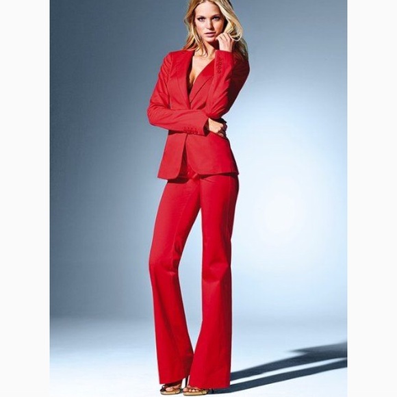 flare pant suit